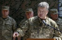 Порошенко виключив виконання політичних пунктів Мінських угод до виведення військ РФ