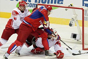 Россия обыграла Данию на чемпионате мира по хоккею