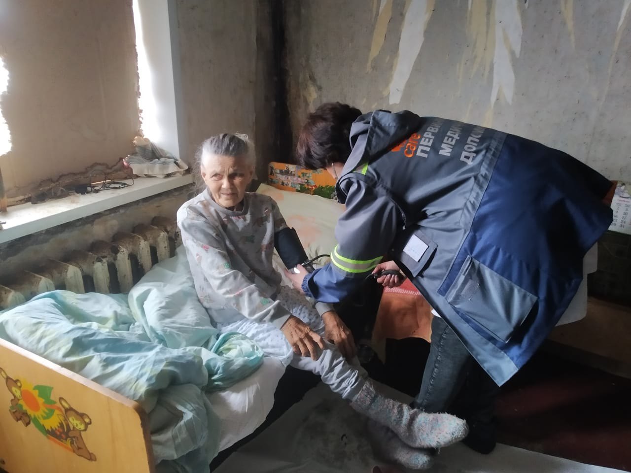 Мобільна бригада медиків на виїзді у Краматорській громаді 2 березня 2025 року.