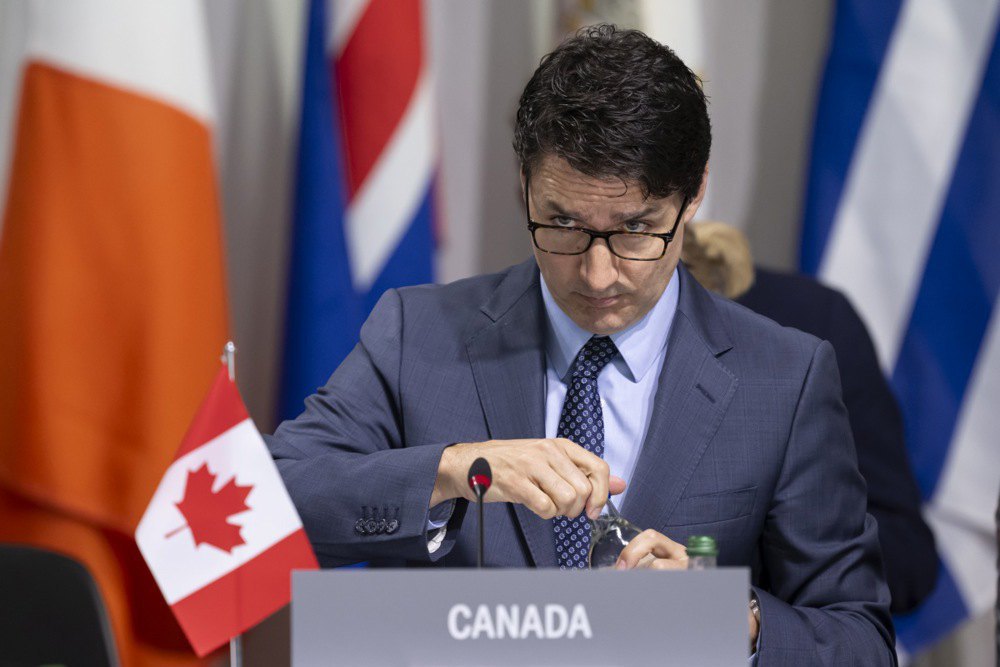 Прем'єр Канади Джастін Трюдо під час Саміту миру, 16 червня 2024 року