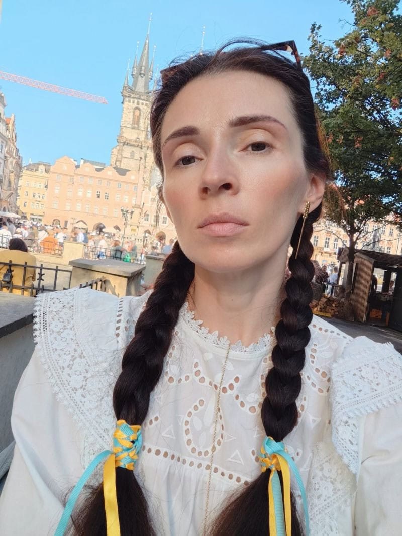 Олена Красуленко, український притулок у Празі