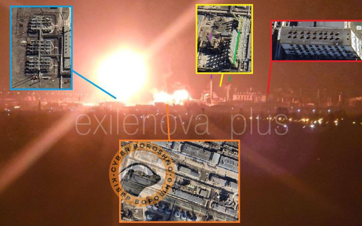 Дрони атакували хімічні підприємства в російському Тольятті: виникли пожежі