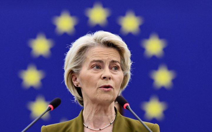 Фон дер Ляєн закликала швидше ухвалити санкції ЄС проти Росії після інциденту з винищувачами в Естонії 