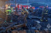 В окупованому Севастополі згоріли побутівки будівельників "Тавриди", вісім загиблих