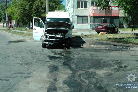 В Запорожье произошло два смертельных ДТП с "маршрутками" за сутки 