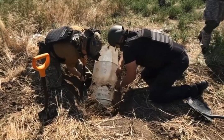 ​​На Херсонщині виявили та знешкодили російську ракету "Точка-У"