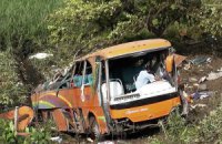 В Перу автобус рухнул в реку: есть жертвы