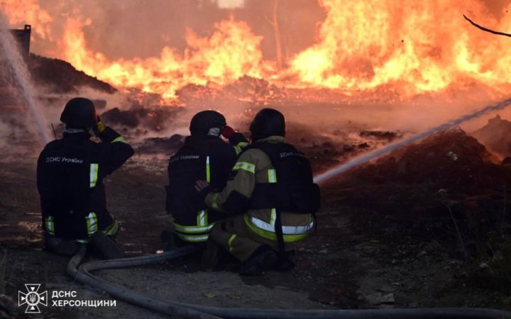 Ворог поцілив в об'єкт критичної інфраструктури на Херсонщині