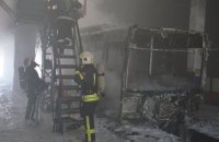 В Николаеве произошел пожар в троллейбусном депо