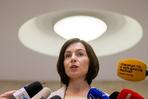 Премьер Молдовы говорила на украинском на брифинге после встречи с Зеленским