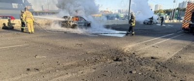 Росія від ранку атакує Київ дронами. Є жертва, пошкоджено медичні заклади (оновлено)