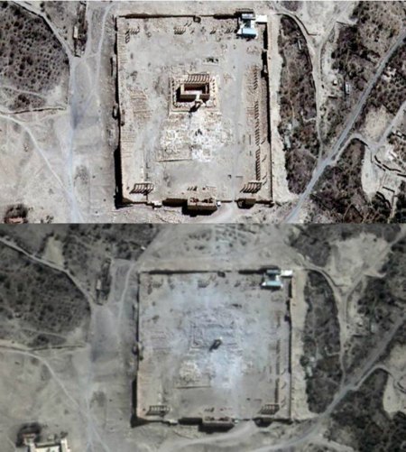 Храм Бэла в Пальмире, Сирия