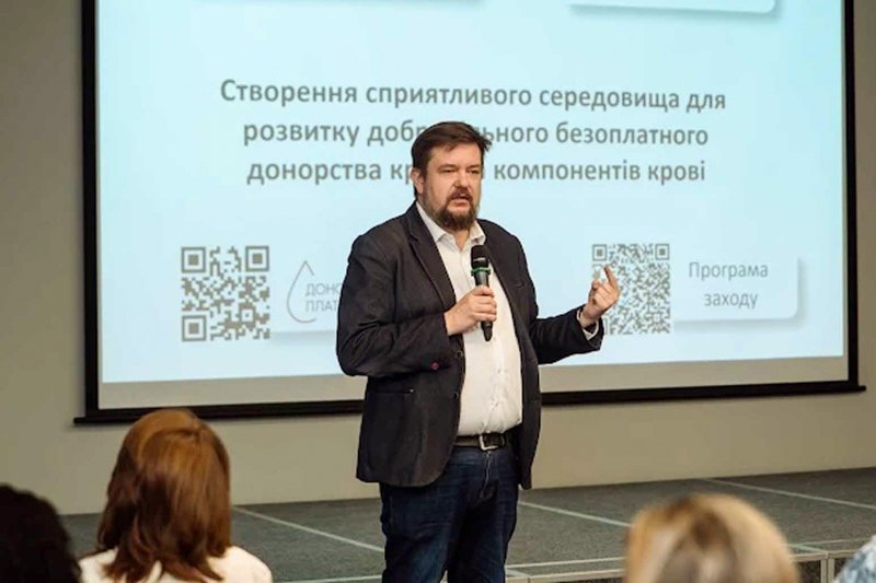 гендиректор СДУ 'Українського центру трансплант-координації' Дмитро Коваль