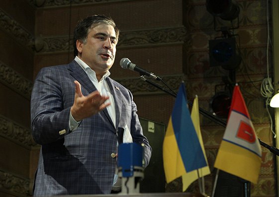 Глава Одесской ОГА Михаил Саакашвили
