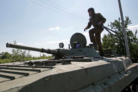 Бойовики обстріляли з танків позиції сил АТО в районі Красногорівки