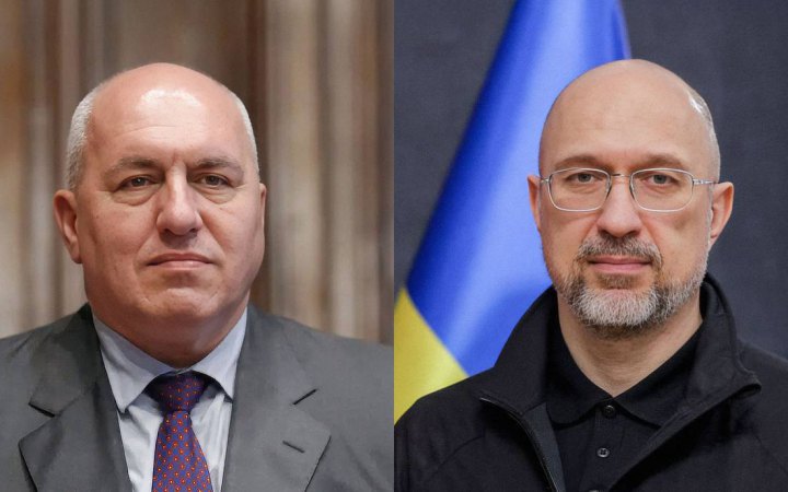 Шмигаль і міністр оборони Італії обговорили розвиток спільних виробництв зброї