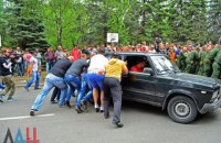 "ДНР" и "ЛНР" провели учения по блокированию гражданскими миротворцев ОБСЕ