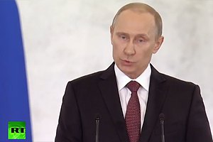 Путин: более 96% крымчан сделали свой жизненно-важный выбор
