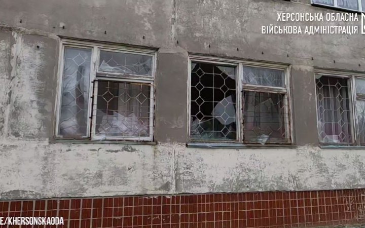 ​Росіяни обстріляли медичний заклад у Херсоні