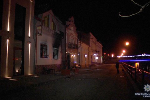 В Ужгороде второй раз за месяц подожгли офис Общества венгерской культуры