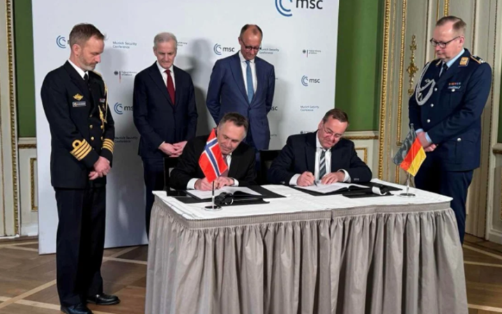 Норвегія та Німеччина підписали оборонну угоду