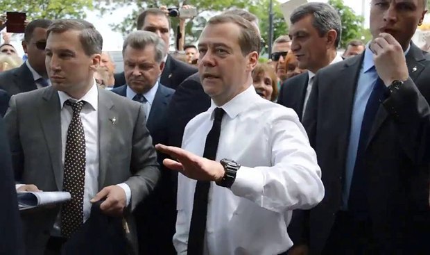 Дмитрий Медведев с рабочим визитом в Крыму
