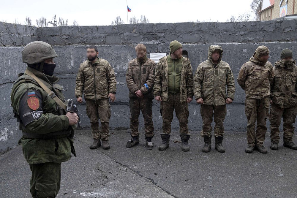 Військовополонені бійці ЗСУ
