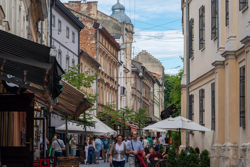Вулиця Лесі Українки у Львові.