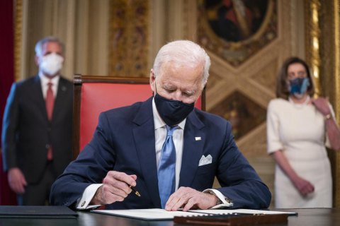 COVID, зміна клімату, міграція: Байден в перший день президентства підпише 17 документів