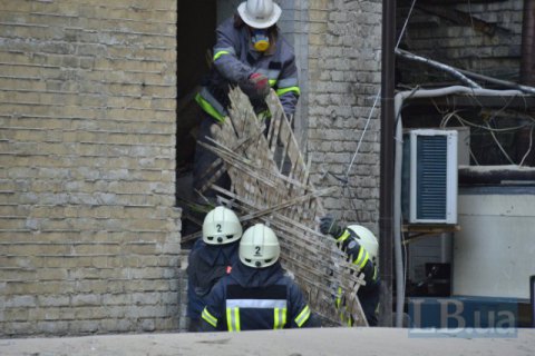 Полиция передала в суд дело об обрушении дома на Хмельницкого в Киеве