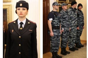 В России показали новый облик полицейского