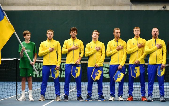 Визначились суперники збірної України з тенісу на Кубку Девіса