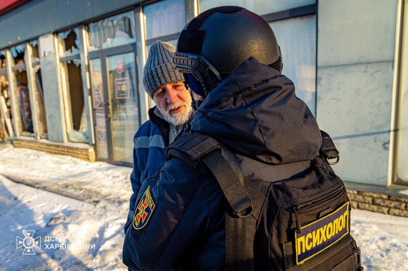 Російські війська завдали удару безпілотником по центральній частині Харкова