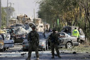 В Кабуле террорист-смертник атаковал конвой НАТО