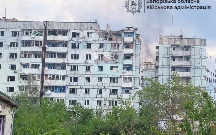 Упродовж доби російські окупанти завдали майже 580 ударів по Запорізькій області