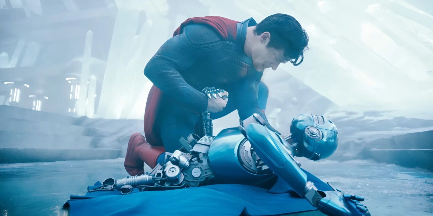 Кадр з фільму «Супермен».