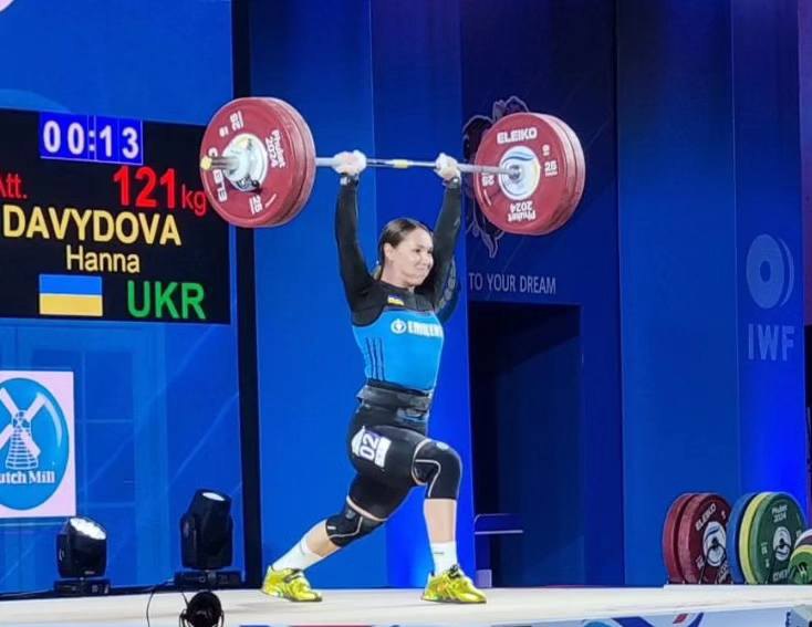 Ганна Давидова на Кубку світу з важкої атлетики у Таїланді