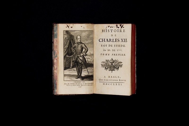 Вольтер, книга «Історія Карла XII, короля Швеції» (Histoire de Charles XII roi de Suède, 1731)