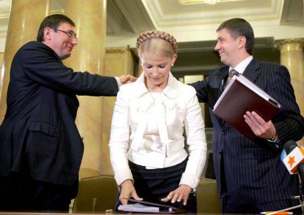 Луценко и Тимошенко остались соратниками и после развала «оранжевой» команды