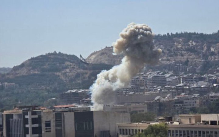 Ізраїль атакував місцевість біля міністерства оборони Сирії