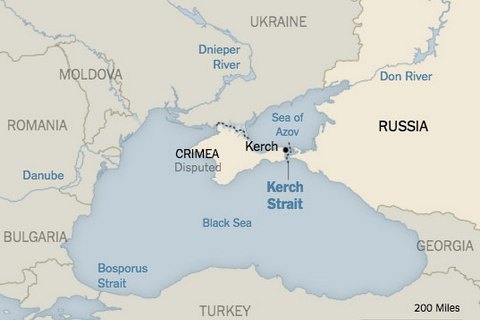 NYT отказалась исправлять карту с Крымом по просьбе Украины