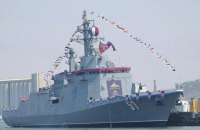 У КНДР побудували перший багатоцільовий ракетний есмінець нового покоління