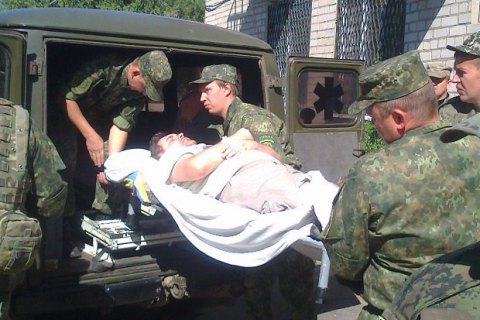 На Донбассе украинский военный получил боевую травму