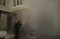При пожаре в детской больнице в Тернополе спасли 17 детей и одну сотрудницу
