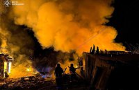 Через російську дронову атаку постраждали три райони Київщини