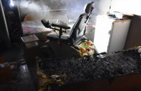 В результате пожара в одесском санатории тяжелые ожоги получил пациент с инвалидностью