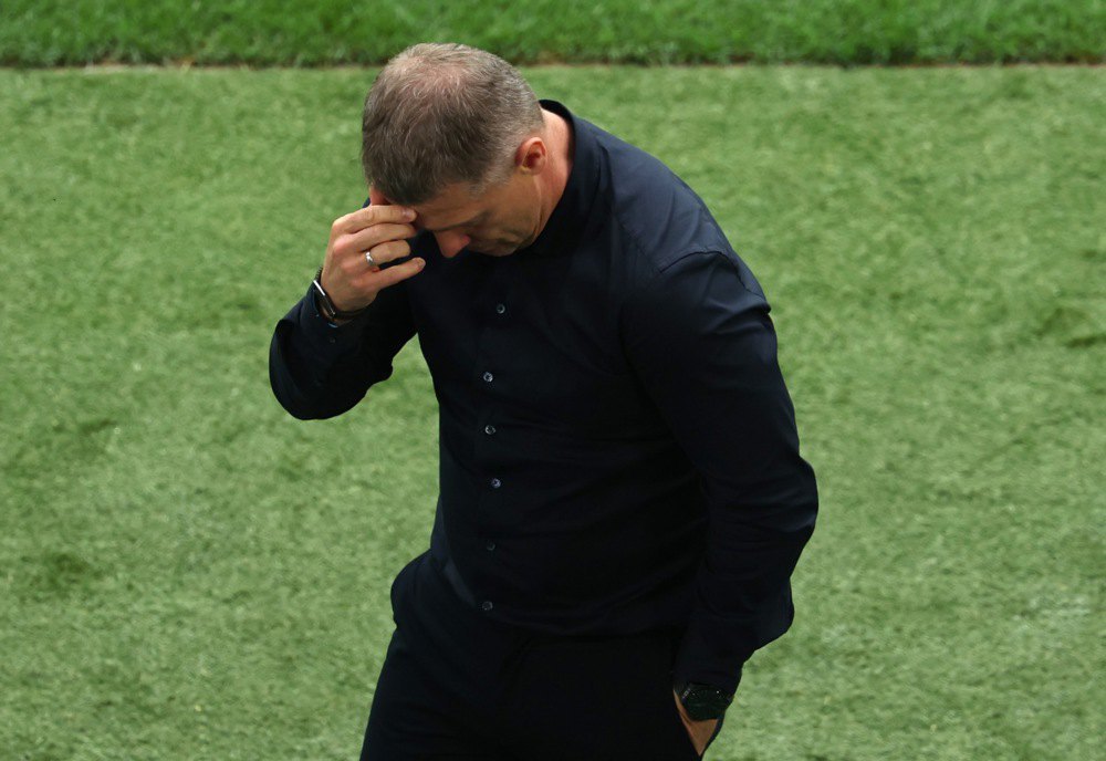 Головний тренер збірної України Сергій Ребров