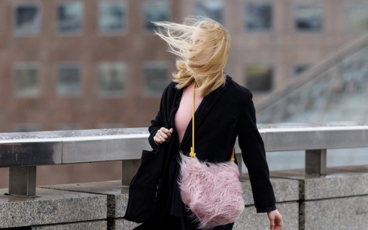 На Київщині у найближчу годину зі збереженням до кінця дня очікується сильний вітер