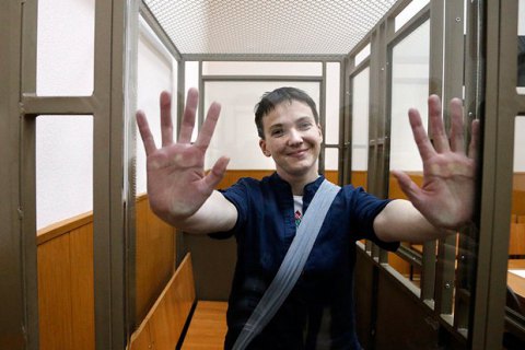 Россия приговорила Савченко к 22 годам тюрьмы 