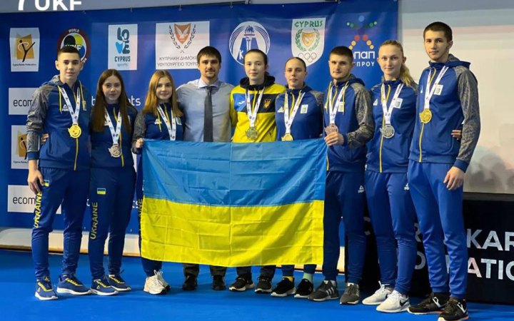 Україна завоювала 8 медалей та 3-те загальнокомандне місце на молодіжному чемпіонаті Європи з карате